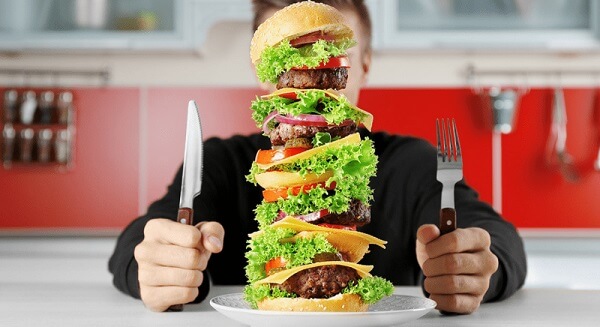 ăn nhanh dễ tăng cân, ăn quá nhanh dễ tăng cân, ăn nhanh sẽ dễ bị tăng cân, ăn nhanh làm tăng nguy cơ béo phì