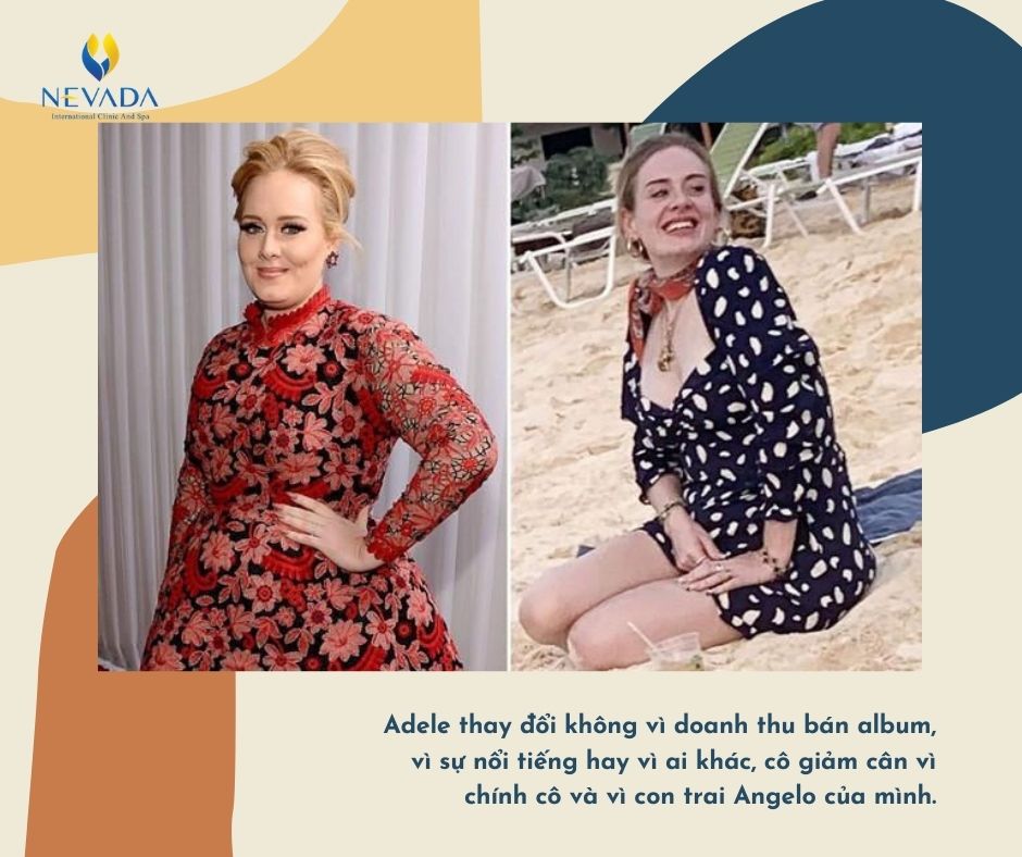 adele giảm cân, adele giảm cân như thế nào, adele sau giảm cân, phương pháp giảm cân của adele, chế độ giảm cân của adele, Adele giảm cân thành công, Ca sĩ Adele giảm cân