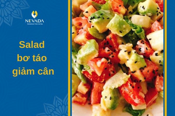 salad bơ giảm cân,salad giảm cân với bơ,các món salad bơ giảm cân,salad bơ có giảm cân không