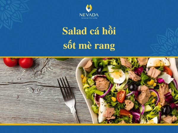 salad cá hồi bao nhiêu calo, cách làm salad cá hồi giảm cân
